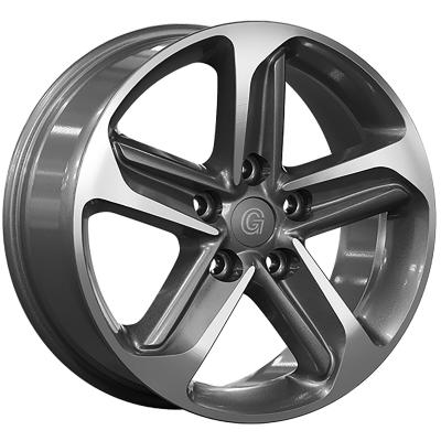 Product image of the product “ Aluminiumfelge GSM10 für Fiat Ducato, Light-Chassis, 1250 kg, anthracite polished glossy, 6 x 16